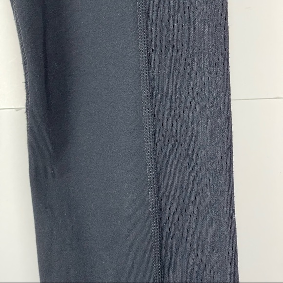 Athleta Black Mesh Leggings Size Small - Picture 9 of 13